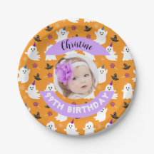 Naranja fotográfico personalizado Halloween Ghost 