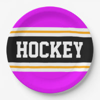 NARANJA negro rosa brillante HOCKEY Carreras