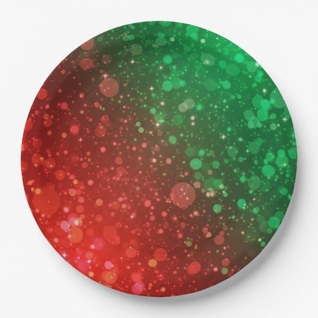 Plato De Papel Navidad (Anverso)
