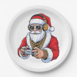 Plato De Papel Navidad
