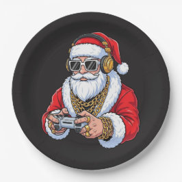 Plato De Papel Navidad