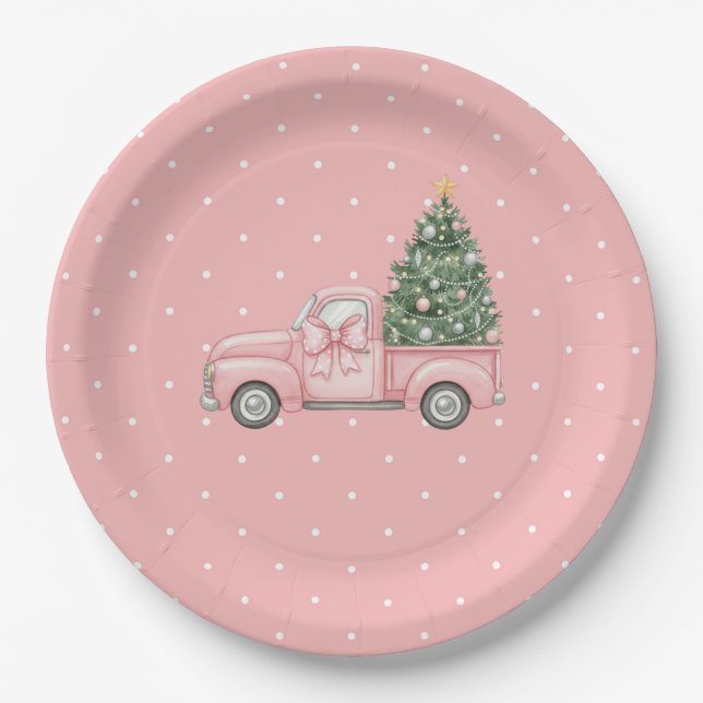 Plato De Papel Navidad (Anverso)