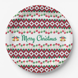 Plato De Papel Navidad