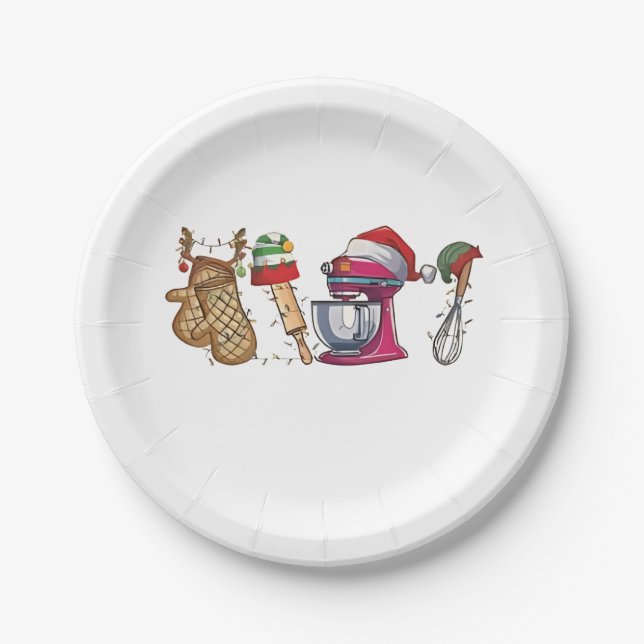 Plato De Papel Navidad 2026,  (Anverso)