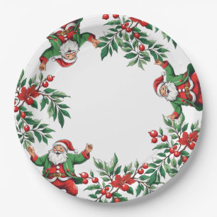 Plato De Papel Navidades