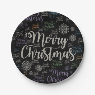 Plato De Papel Navidades