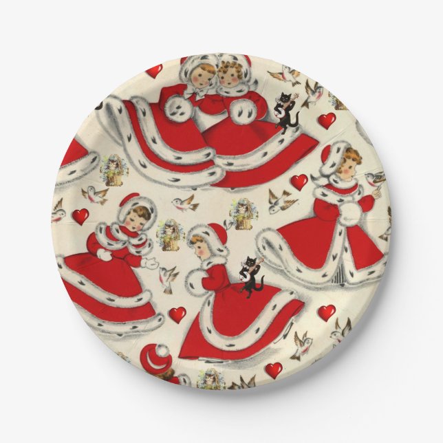 Plato De Papel Navidades (Anverso)