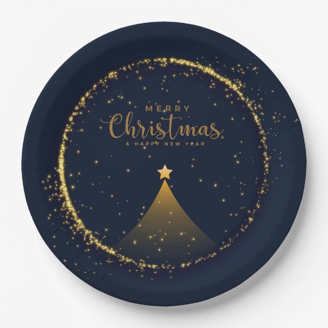 Plato De Papel Navidades (Anverso)