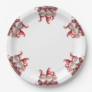 Plato De Papel Navidades