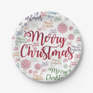 Plato De Papel Navidades