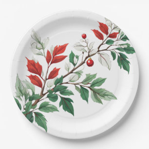 Plato De Papel Navidades