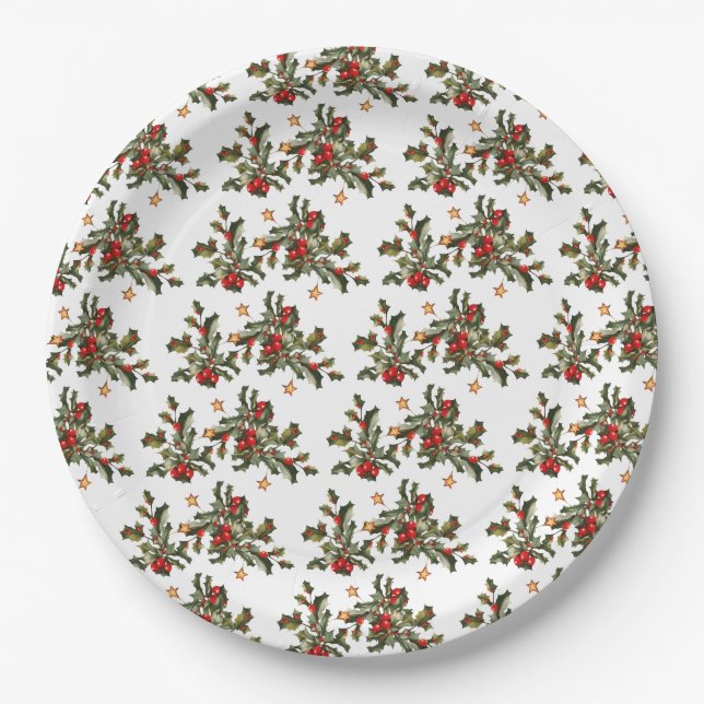 Plato De Papel Navidades (Anverso)