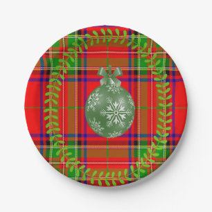 Plato De Papel Navidades