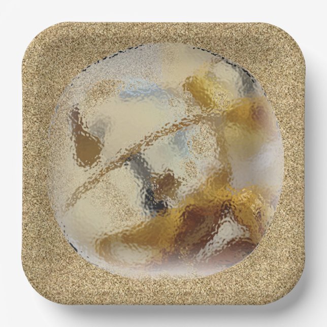 Plato De Papel Navidades Bell (Anverso)