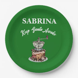 Plato De Papel Navidades cafetaleros de Mikitiez citan cafeína ad