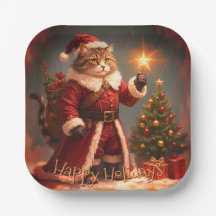 Navidades con estilo de época Kitty Square