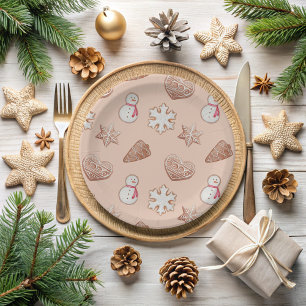 Plato De Papel Navidades Cookie Exchange