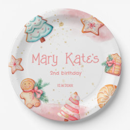 Plato De Papel Navidades Cookie Two Sweet