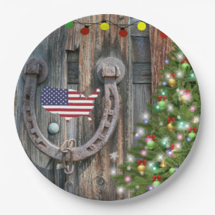 Plato De Papel Navidades de Charm Country