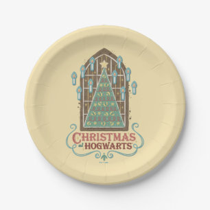 Plato De Papel Navidades de HOGWARTS™ Cookie Graphic