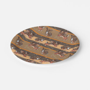 Plato De Papel Navidades de Jackalope
