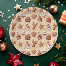 Navidades de las cookies de Gingerbread