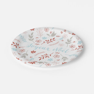 Plato De Papel Navidades de Natural Noël