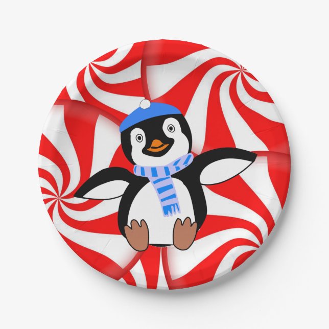 Plato De Papel Navidades de placas de papel (Anverso)