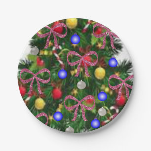 Plato De Papel Navidades de placas de papel