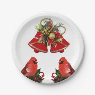 Plato De Papel Navidades de placas de papel