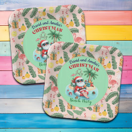 Plato De Papel Navidades de Santa María en Fiesta en julio