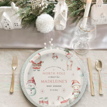 Navidades del Polo Norte Express Delivery Baby Sho