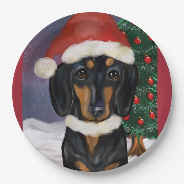 PLATO DE PAPEL NAVIDADES DOXIE (Anverso)