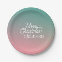 Navidades en julio Fiesta Ombre Verde Rosa