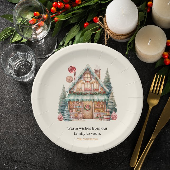 Plato De Papel Navidades escandinavos Magia (Subido por el creador)