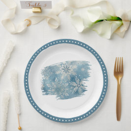 Plato De Papel Navidades Fiesta de artesanías