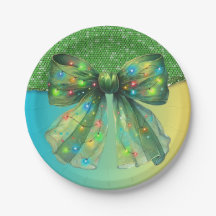 Navidades Fiesta Drip Bling Merry Xmas Luces Bow