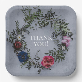 Plato De Papel Navidades hasta placas Fiestas personalizadas de 9