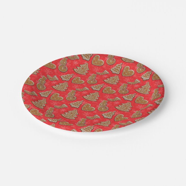 Plato De Papel Navidades Holiday Cookie (Angular)