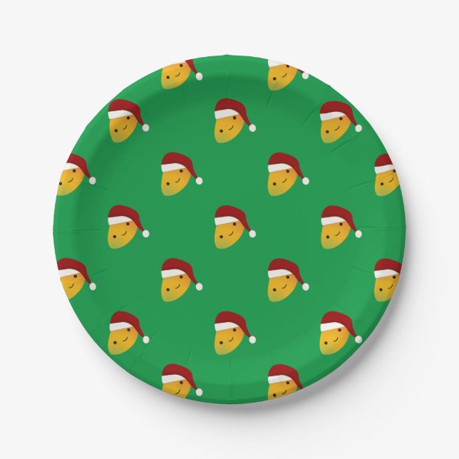 Plato De Papel Navidades Mango (Anverso)