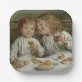 Plato De Papel Navidades Morning (por Joseph Clark)