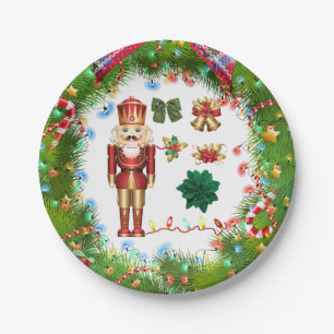 Plato De Papel Navidades Nutcrackers_GC