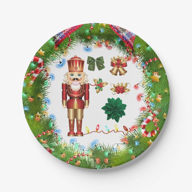 Plato De Papel Navidades Nutcrackers_GC (Anverso)
