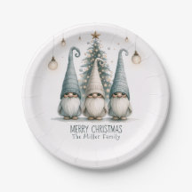 Navidades personalizados Gnome vacaciones familiar