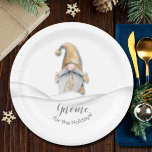Plato De Papel Navidades se ganan la casa para las vacaciones