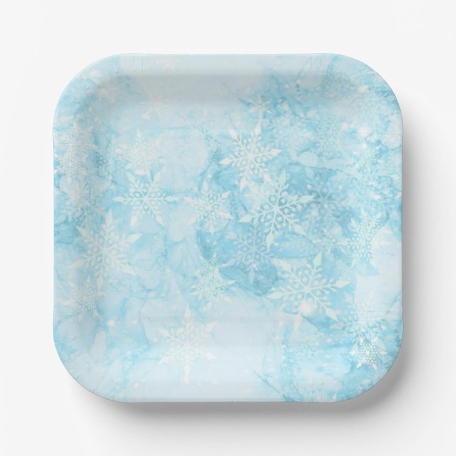 Plato de Papel Navideño (Anverso)