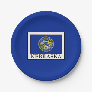 Plato De Papel Nebraska