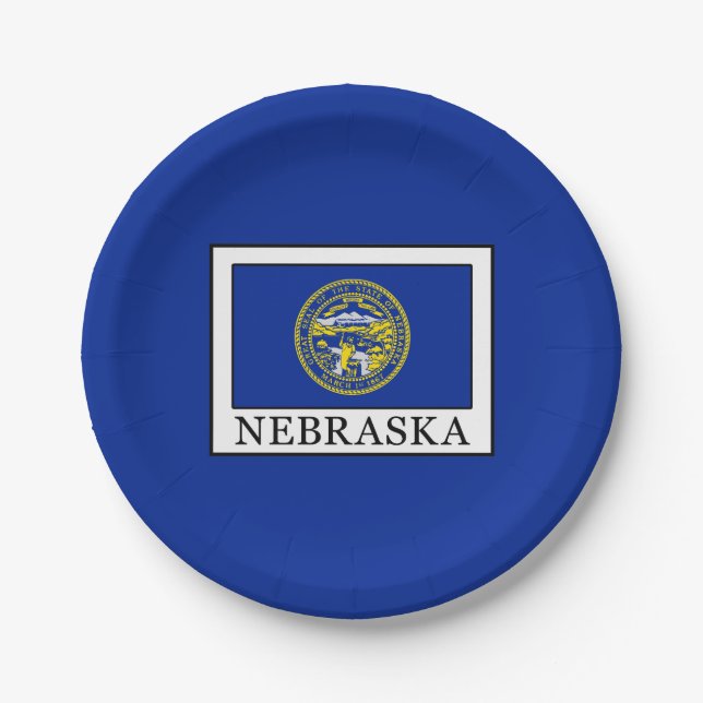 Plato De Papel Nebraska (Anverso)