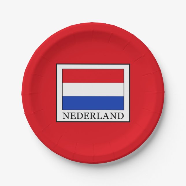 Plato De Papel Nederland (Anverso)