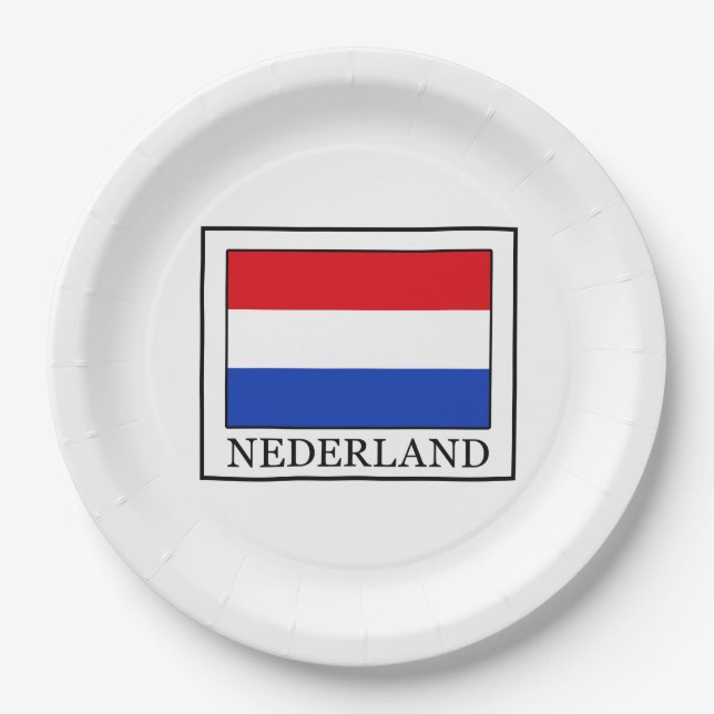 Plato De Papel Nederland (Anverso)